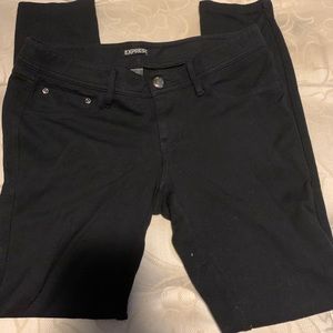 Express black leggings